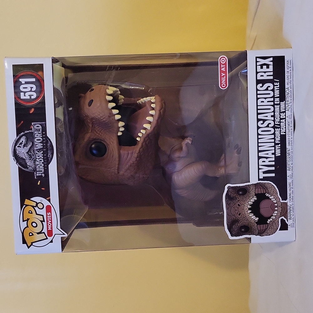 Funko Pop! Movies Jurassic World 10 Inch Tyrannosaurus Rex #591 Target Exclusive